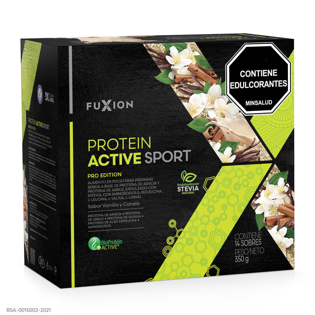 PROTEIN ACTIVE SPORT VAINILLA & CANELA
